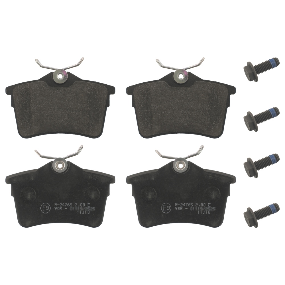 FEBI BILSTEIN Brake pad set PEUGEOT,CITROËN 16831 1608520480,1608520480SK,1623063180 1623180680,425414,425415,425429,1608520480,1608520480SK,425414