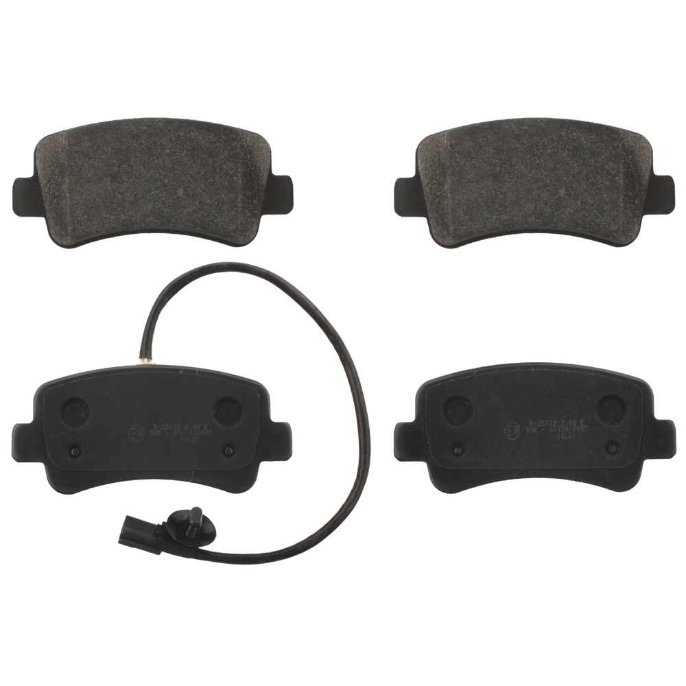 FEBI BILSTEIN Brake pad set OPEL,RENAULT,NISSAN 16843 093167662,095521679,93167662 95521679,4406000Q0G,4406000Q0H,4406000Q0L,4406000Q1J,4406000Q2H