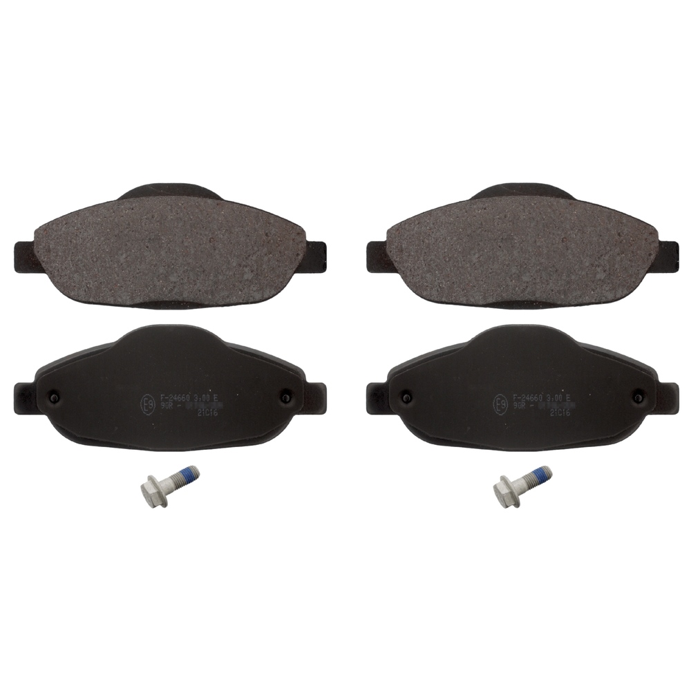 FEBI BILSTEIN Brake pad set Front Axle 16844 Brake pads,Brake pad set, disc brake PEUGEOT,308 SW I (4E_, 4H_),308 CC (4B_),308 I Schrägheck (4A_, 4C_)