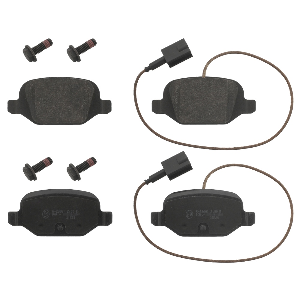FEBI BILSTEIN Brake pad set FIAT,ABARTH,LANCIA 16856 71770110,77364961,77365754 77367241,68088919AA,68088919AB,71752988,71770084,77362270,77363445