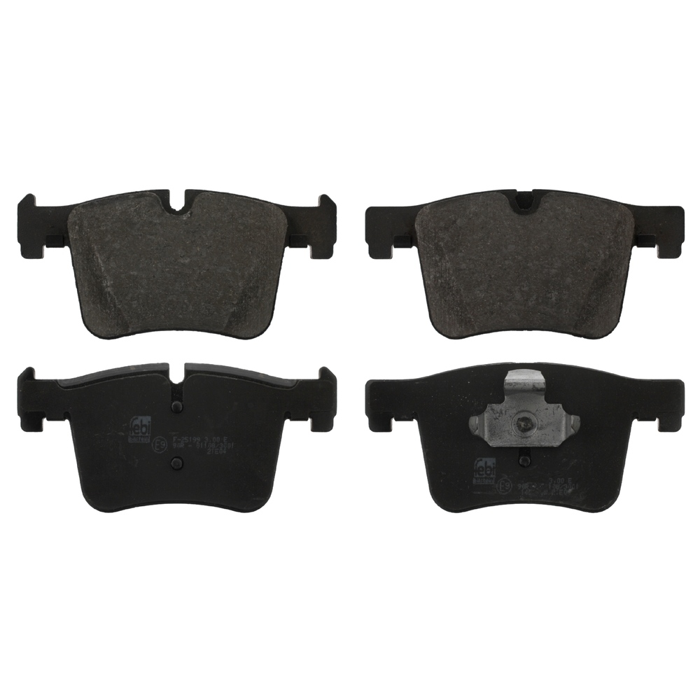 FEBI BILSTEIN Brake pad set Front Axle 16861 Brake pads,Brake pad set, disc brake BMW,1 Schrägheck (F20),3 Touring (F31),X3 (F25),4 Gran Coupe (F36)