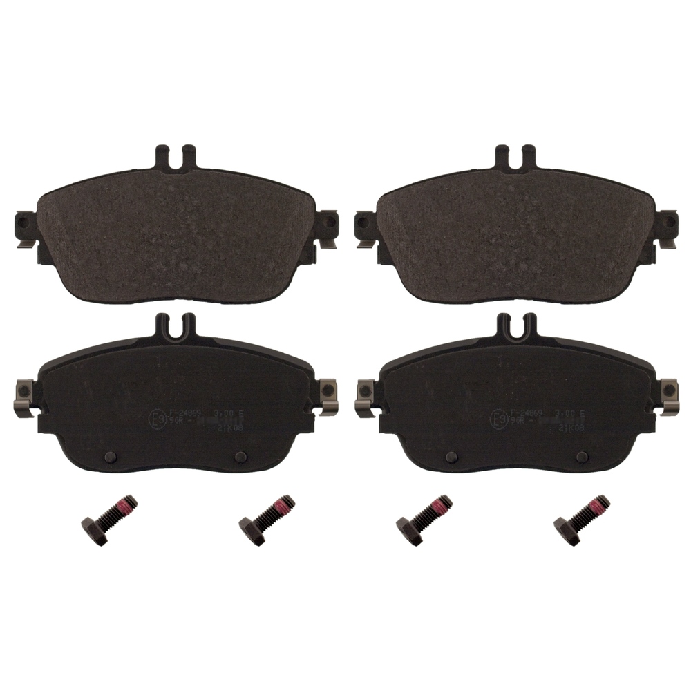FEBI BILSTEIN Brake pad set MERCEDES-BENZ,INFINITI 16870 410605DA0B,41060HG00B,0004203002 0004209104,0064204620,0064208520,0084200320,0084200620