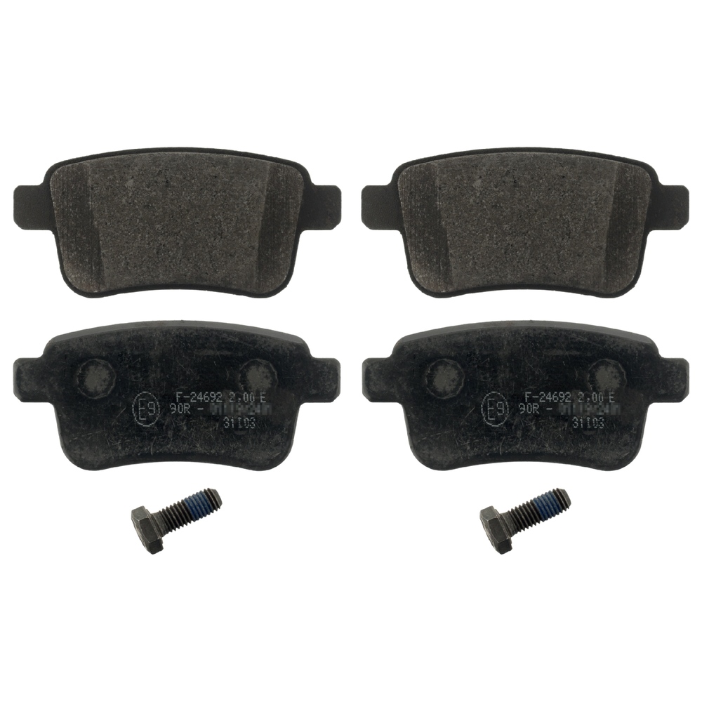 FEBI BILSTEIN Brake pad set RENAULT 16897 4154210400,4154210410,A4154210400 A4154210410,4406000Q3B,4406000Q3E,440604876R,440606267R,440606267RSK