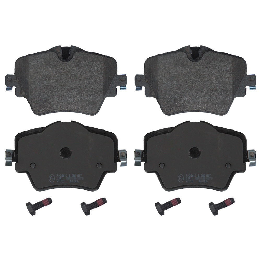 FEBI BILSTEIN Brake pad set BMW,TOYOTA,MINI 16908 34106860019,34106876245,34106878427 34106882418,34106884492,34106888777,34106888778,34106898307