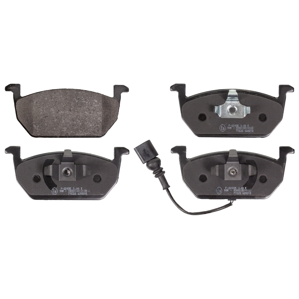 FEBI BILSTEIN Brake pad set Front Axle 16913 Brake pads,Brake pad set, disc brake VW,AUDI,SKODA,Golf VII Schrägheck (5G1, BQ1, BE1, BE2)
