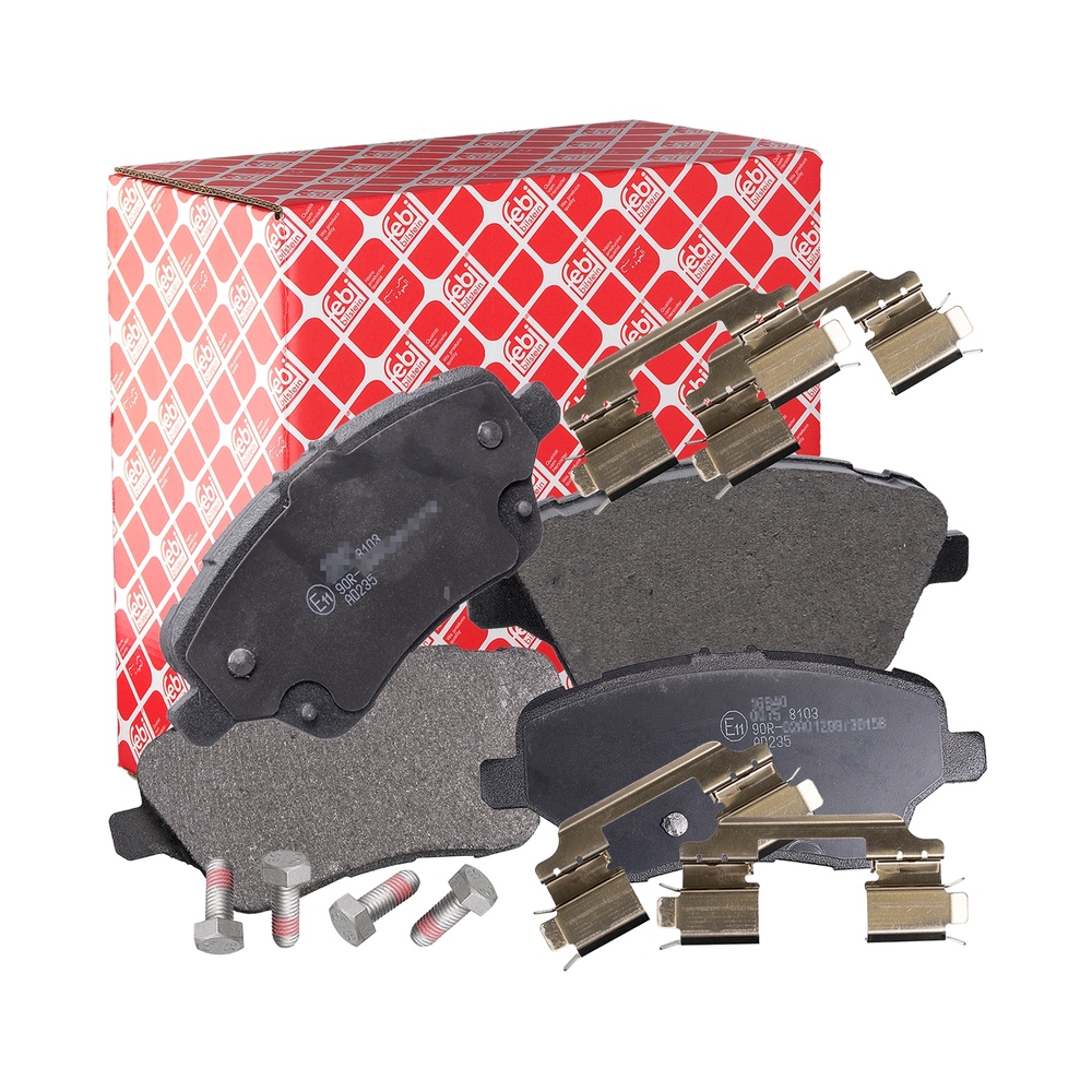 FEBI BILSTEIN Brake pad set FORD 16940 1751951,1765066,1775672 1785193,1848532,1860476,1860476SK1,2236050,AY112K021BA,AY112K021BB,AY112K021BC