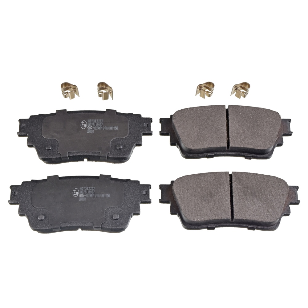 FEBI BILSTEIN Brake pad set Rear Axle 16979 Brake pads,Brake pad set, disc brake MAZDA,MITSUBISHI,6 Kombi (GJ, GL),6 Limousine (GJ, GL),ASX (GA_W_)
