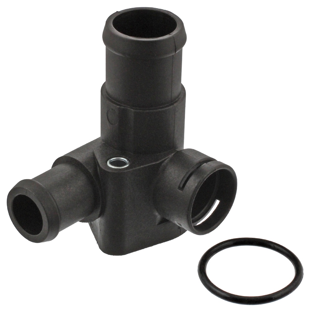 FEBI BILSTEIN Coolant Flange Plastic 18226 VW,AUDI,PASSAT Variant (3B5),PASSAT (3B2),A4 Limousine (8D2, B5),A6 Avant (4B5, C5),A4 Avant (8D5, B5)