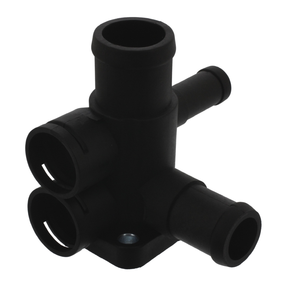 FEBI BILSTEIN Coolant Flange Plastic 18242  VW,Transporter IV Bus (70B, 70C, 7DB, 7DK, 70J, 70K, 7DC, 7DJ),GOLF I Cabriolet (155),GOLF II (19E, 1G1)