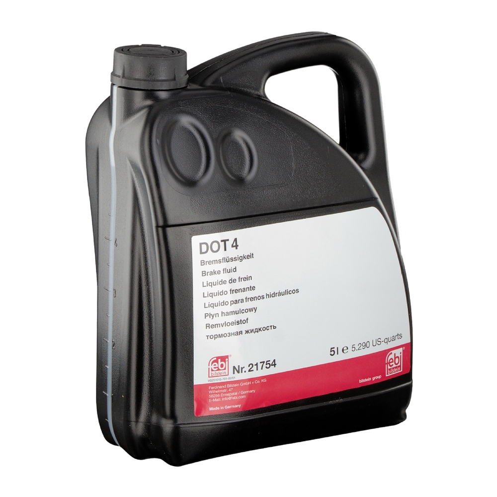 FEBI BILSTEIN Brake Fluid VW,AUDI,MERCEDES-BENZ 21754 DOT4,DOT4,B000700A1 DOT4,07531116765,07531119334,75311119334,81229407512,81229407513,1942421