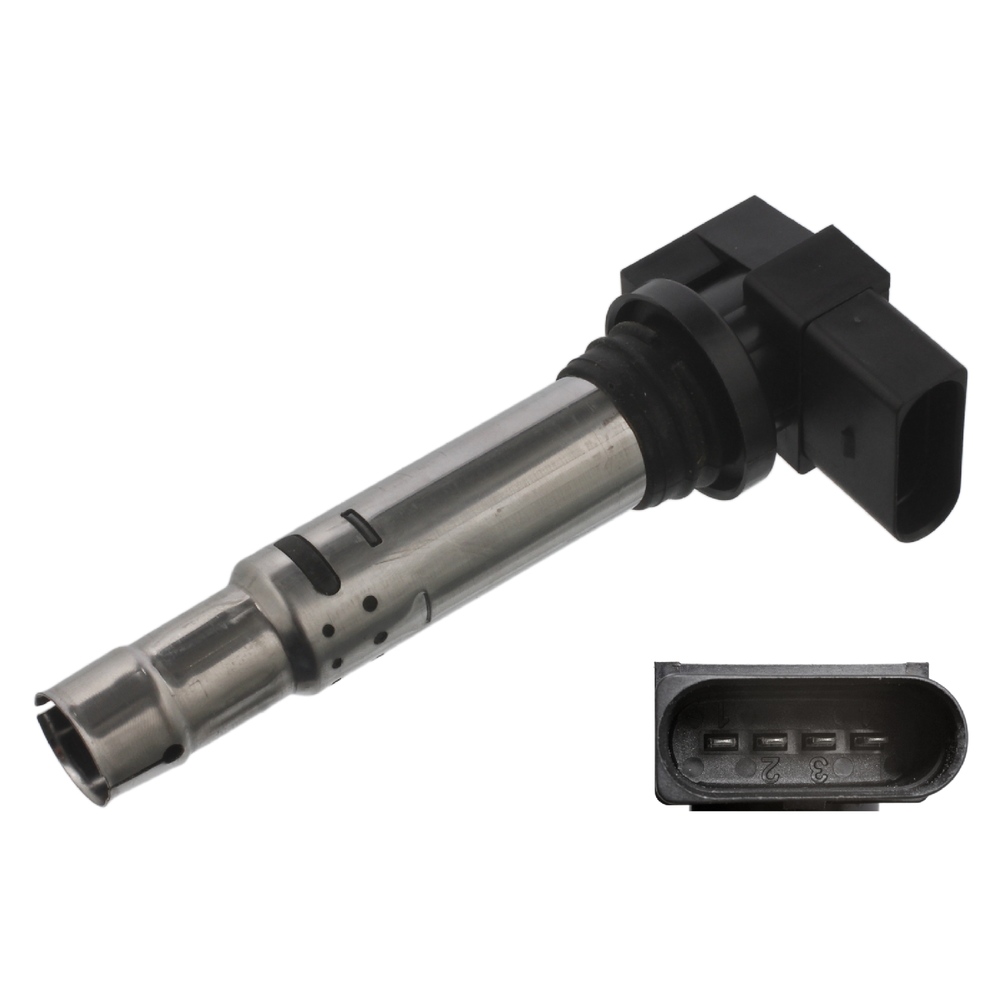 FEBI BILSTEIN Ignition coil VW,AUDI,SKODA 22038 036905100A,036905100B,036905100C Coil pack,Ignition coil pack,Engine coil,Engine coil pack 036905100D