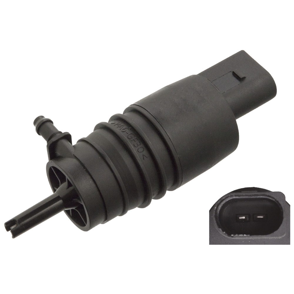 FEBI BILSTEIN Windshield Washer Pump VW,AUDI,MERCEDES-BENZ 23113 1EM955451,1J5955651,1K5955651 1T0955651,67120154873,67127199567,67127302588,500365602