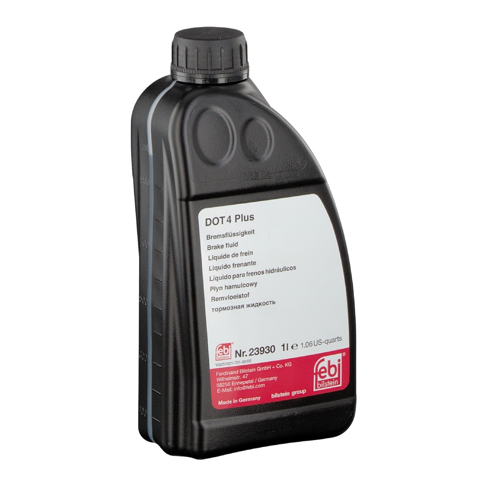 FEBI BILSTEIN Brake Fluid VW,AUDI,MERCEDES-BENZ 23930 DOT4Plus,DOT4Plus,B000200 B00060010,B000600A3,B000600B3,B000750M3,DOT4Plus,0DOT4Plus,DOT4Plus