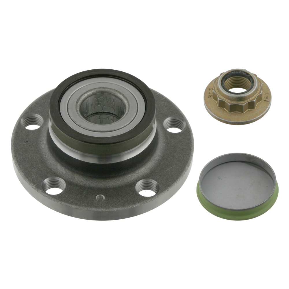 FEBI BILSTEIN Wheel bearing kit Rear Axle Right 24224 Wheel hub bearing,Wheel bearing VW,AUDI,SKODA,POLO (9N_),Polo Schrägheck (6R1, 6C1)
