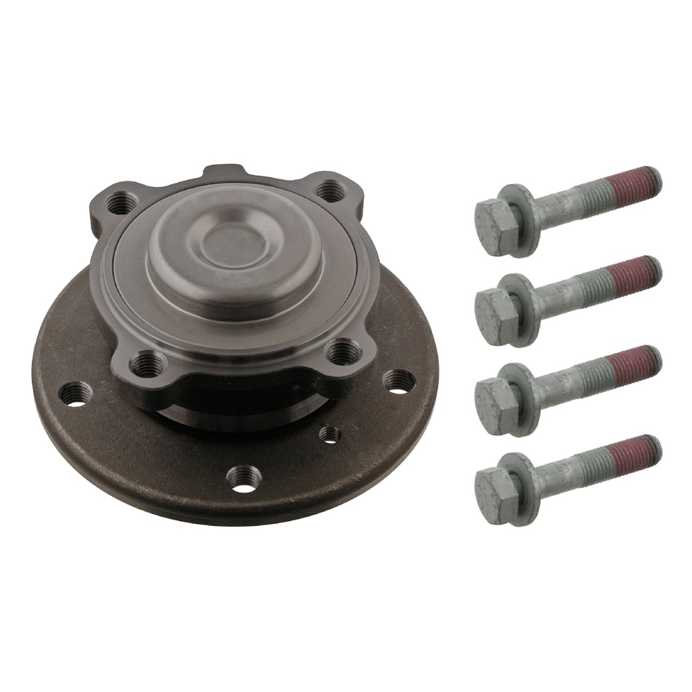 FEBI BILSTEIN Wheel bearing kit Front Axle Right 24572 Wheel hub bearing,Wheel bearing BMW,3 Touring (E91),3 Limousine (E90),1 Schrägheck (E87)