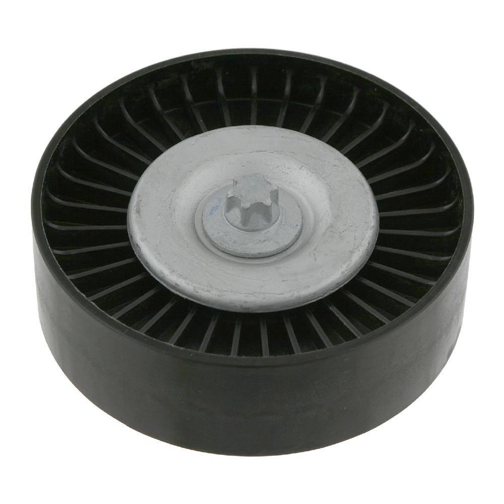 FEBI BILSTEIN Idler Pulley with screw 24730 Guide Pulley,Deflection Pulley MERCEDES-BENZ,E-Klasse Limousine (W211),C-Klasse Limousine (W204)