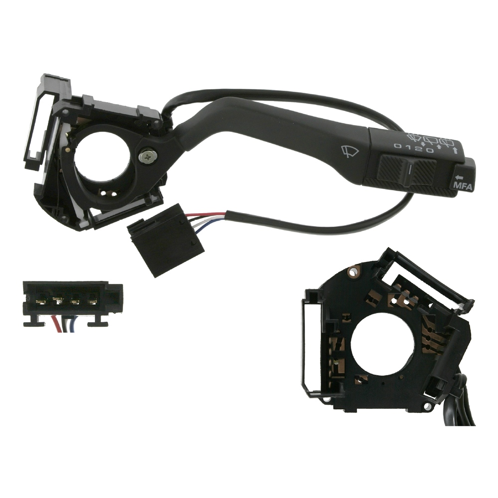 FEBI BILSTEIN Wiper Switch 24806 VW,SEAT,GOLF II (19E, 1G1),PASSAT Variant (3A5, 35I),CORRADO (53I),Jetta II (19E, 1G2, 165),PASSAT (3A2, 35I)