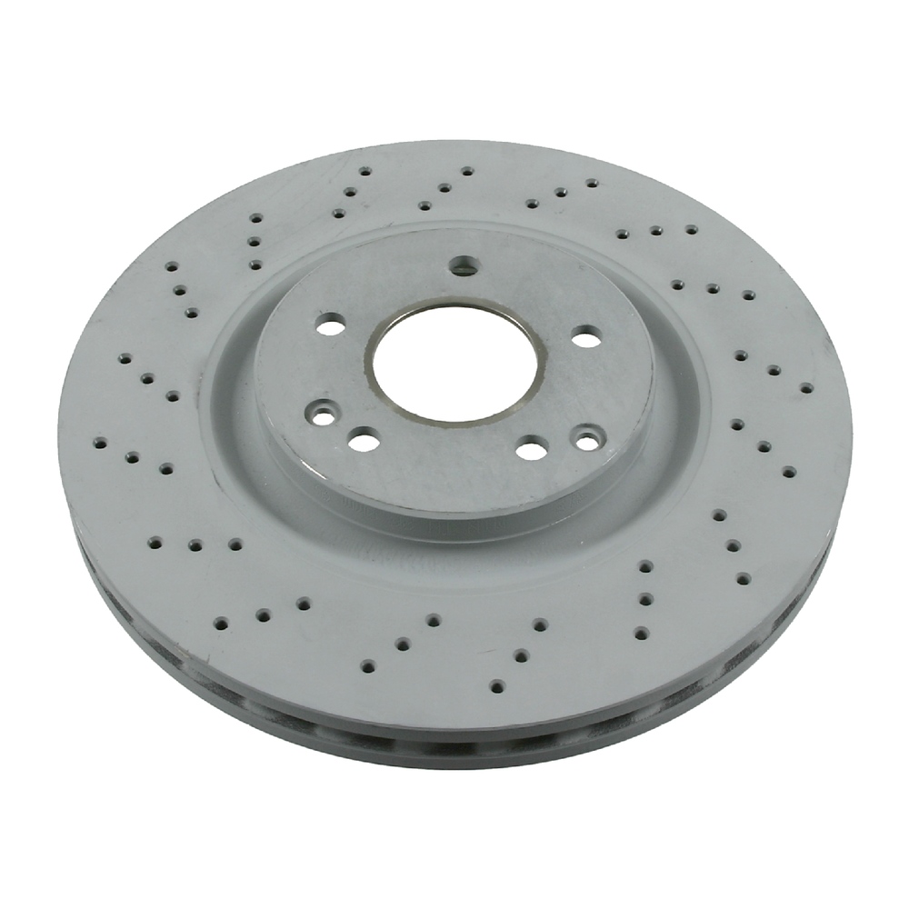 FEBI BILSTEIN Brake disc Front Axle 26107 Brake rotor,Brake discs MERCEDES-BENZ,C-Klasse Limousine (W203),C-Klasse T-modell (S203),SLK (R171)