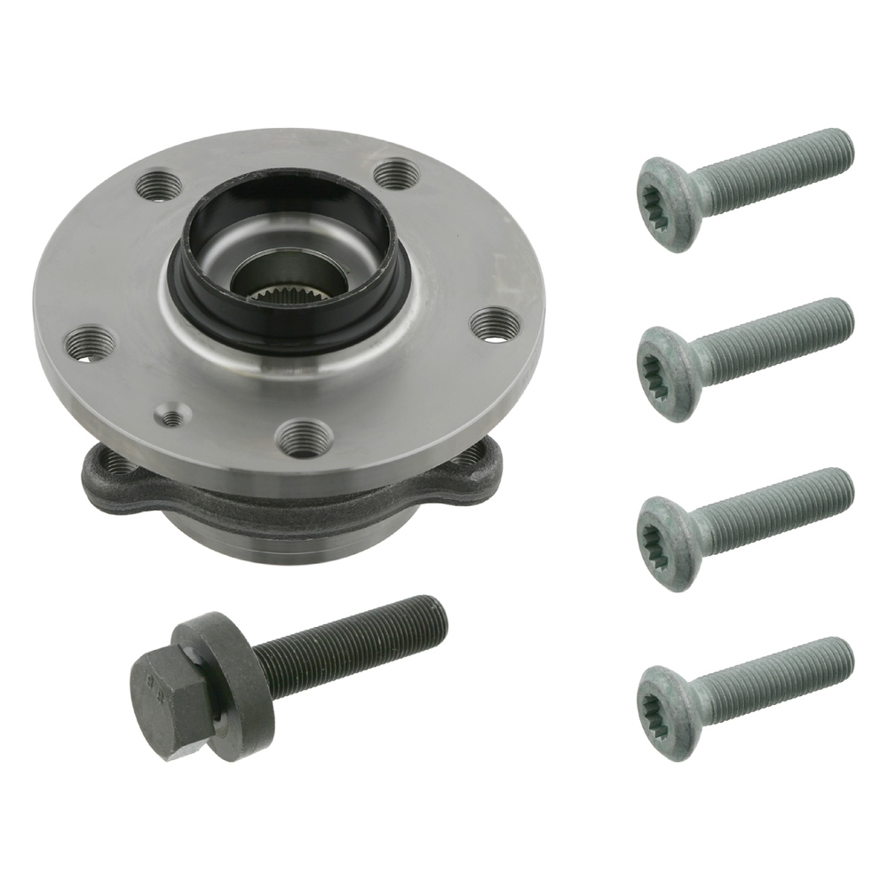 FEBI BILSTEIN Wheel bearing kit VW,AUDI,SKODA 27317 1K0407621F,1K0407621FSK1,1T0498621 3C0498621,5K0498621,8J0598625,8J0598625A,8X0498625,1K0407621F