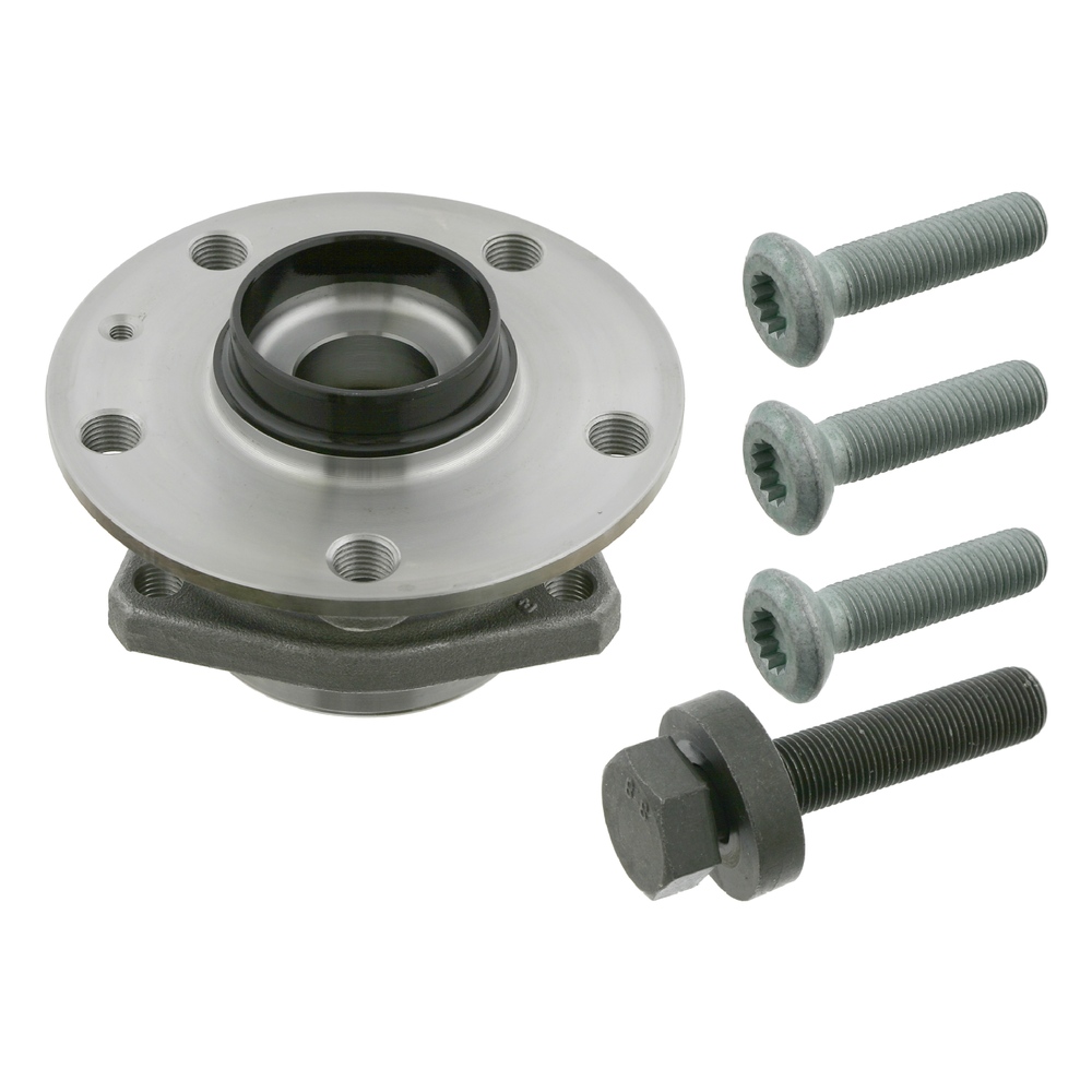 FEBI BILSTEIN Wheel bearing kit Front Axle Right 27342 Wheel hub bearing,Wheel bearing VW,AUDI,SKODA,Golf V Schrägheck (1K1),GOLF VI (5K1)