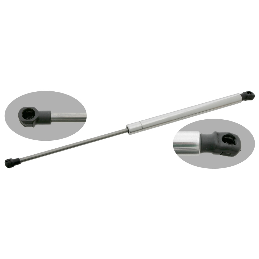FEBI BILSTEIN Tailgate strut both sides 27665 Gas spring, boot- / cargo area,Boot struts VW,POLO (9N_),POLO VIVO Schrägheck,POLO VIVO Stufenheck