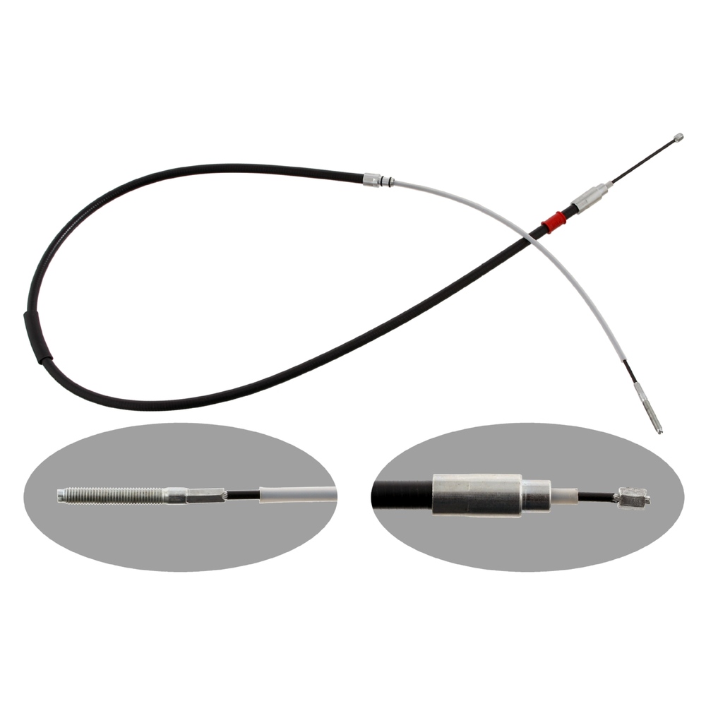 FEBI BILSTEIN Brake Cable Left Rear 28737 Hand Brake Cable,Parking Brake Cable BMW,3 Limousine (E46),3 Touring (E46),3 Coupe (E46),3 Cabrio (E46)