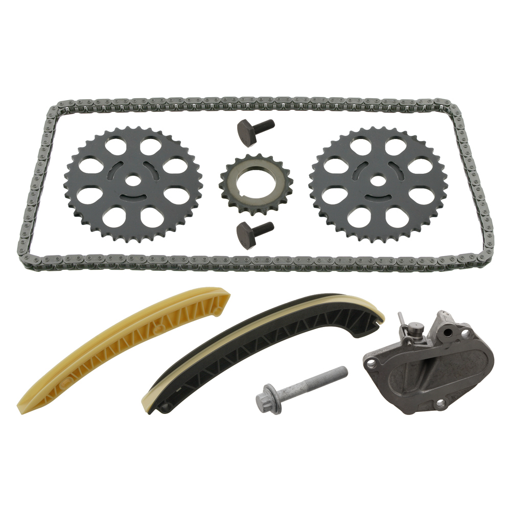 FEBI BILSTEIN Timing Chain Kit Closed chain 30607 VW,SKODA,SEAT,POLO (9N_),Fabia II Schrägheck (542),Fabia I Combi (6Y5),FABIA (6Y2),ROOMSTER (5J)
