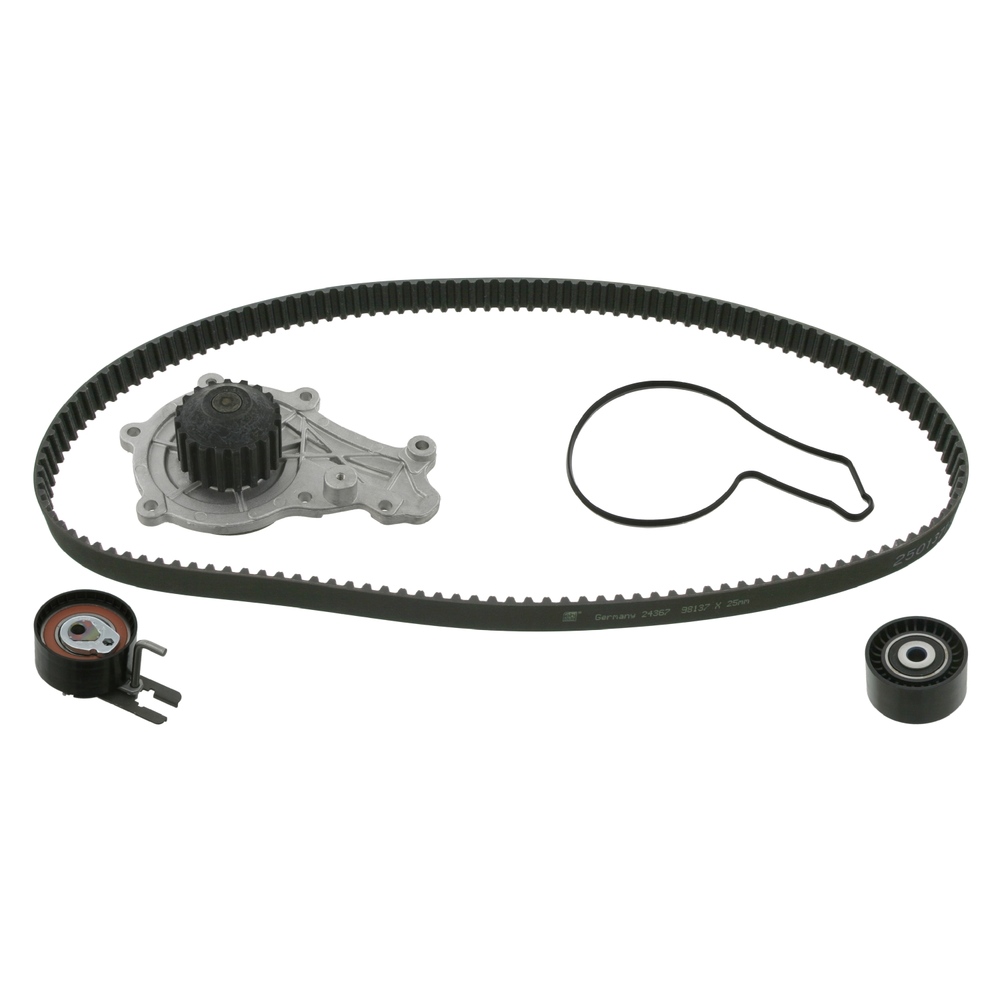 FEBI BILSTEIN Water Pump + Timing Belt Kit FORD,FIAT,PEUGEOT 32726 0831V4,0831V4S1,1609121080  1609525680,831V4,831V4S1,9467565880,9467565880S1,0831V4