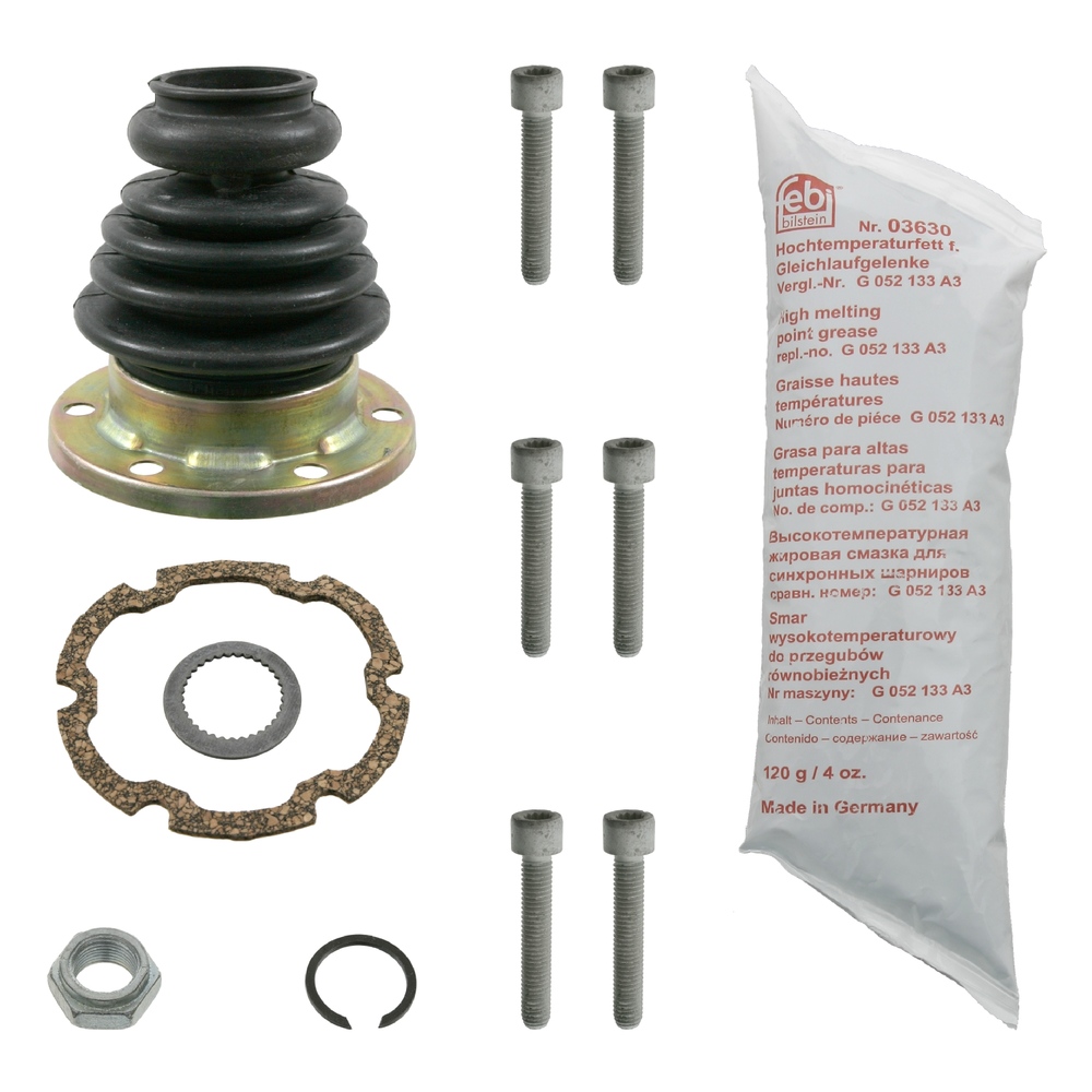FEBI BILSTEIN CV Boot VW,SEAT 03315 191498202,191498202A,191498202ASK CV Joint Gaiter,CV Joint Boot,Bellow, drive shaft 191498202SK,535498202