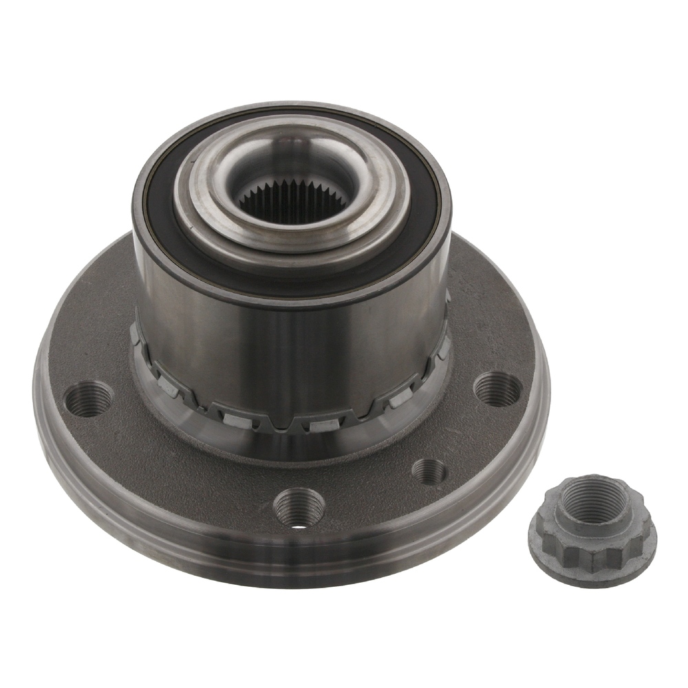 FEBI BILSTEIN Wheel bearing kit with axle nut 34800 Wheel hub bearing,Wheel bearing VW,Transporter V Bus (7HB, 7HJ, 7EB, 7EJ, 7EF, 7EG, 7HF, 7EC)