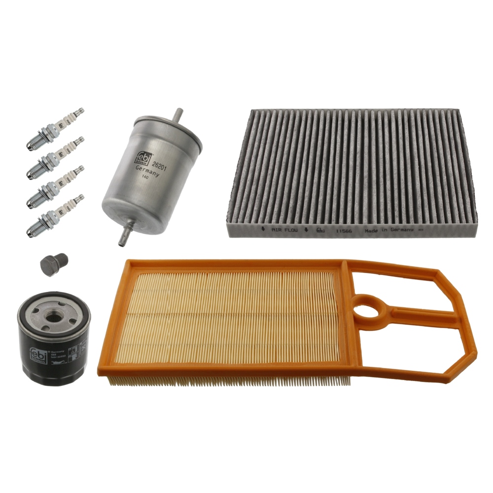 FEBI BILSTEIN Parts Set, maintenance service 36107 VW,Golf IV Schrägheck (1J1),Golf IV Variant (1J5),Bora Limousine (1J2),Bora Variant (1J6)