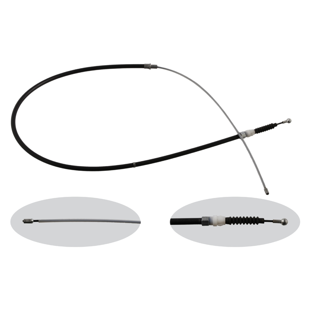 FEBI BILSTEIN Brake Cable VW,AUDI,SKODA 36349 6C0609721,6R0609721C,6C0609721 Hand Brake Cable,Parking Brake Cable,Cable, parking brake 6R0609721C