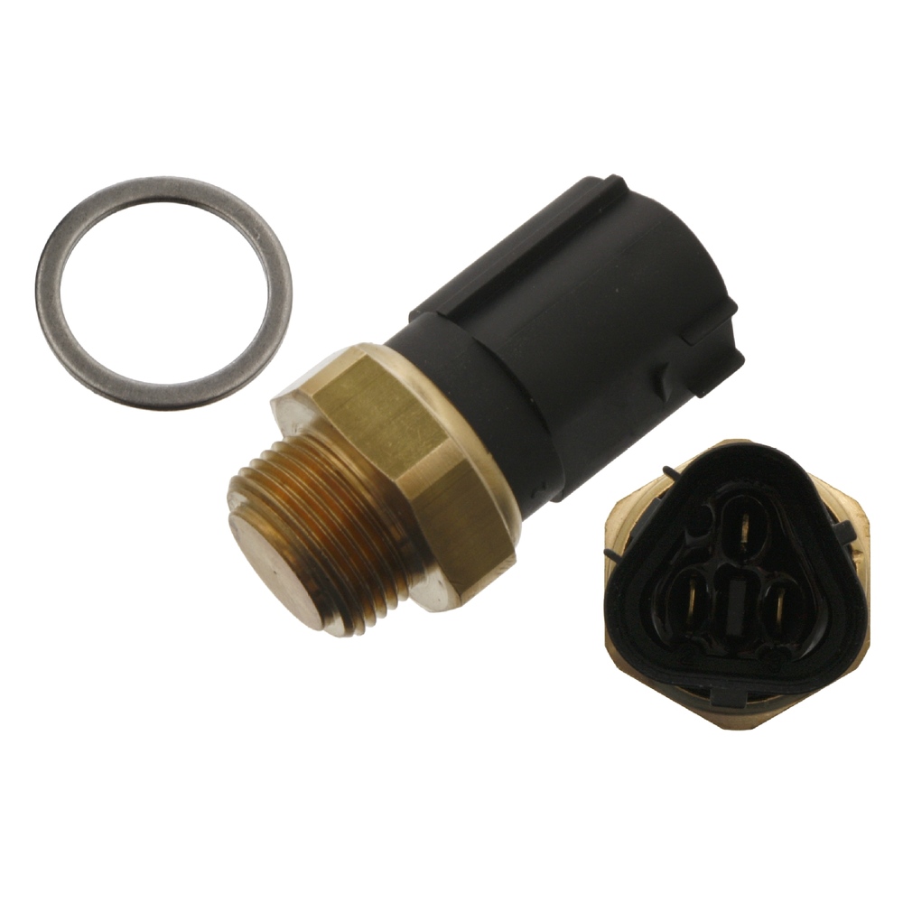 FEBI BILSTEIN Temperature Switch, radiator fan with seal ring 36563  VW,AUDI,SKODA,Golf IV Schrägheck (1J1),Golf V Schrägheck (1K1),POLO (9N_)