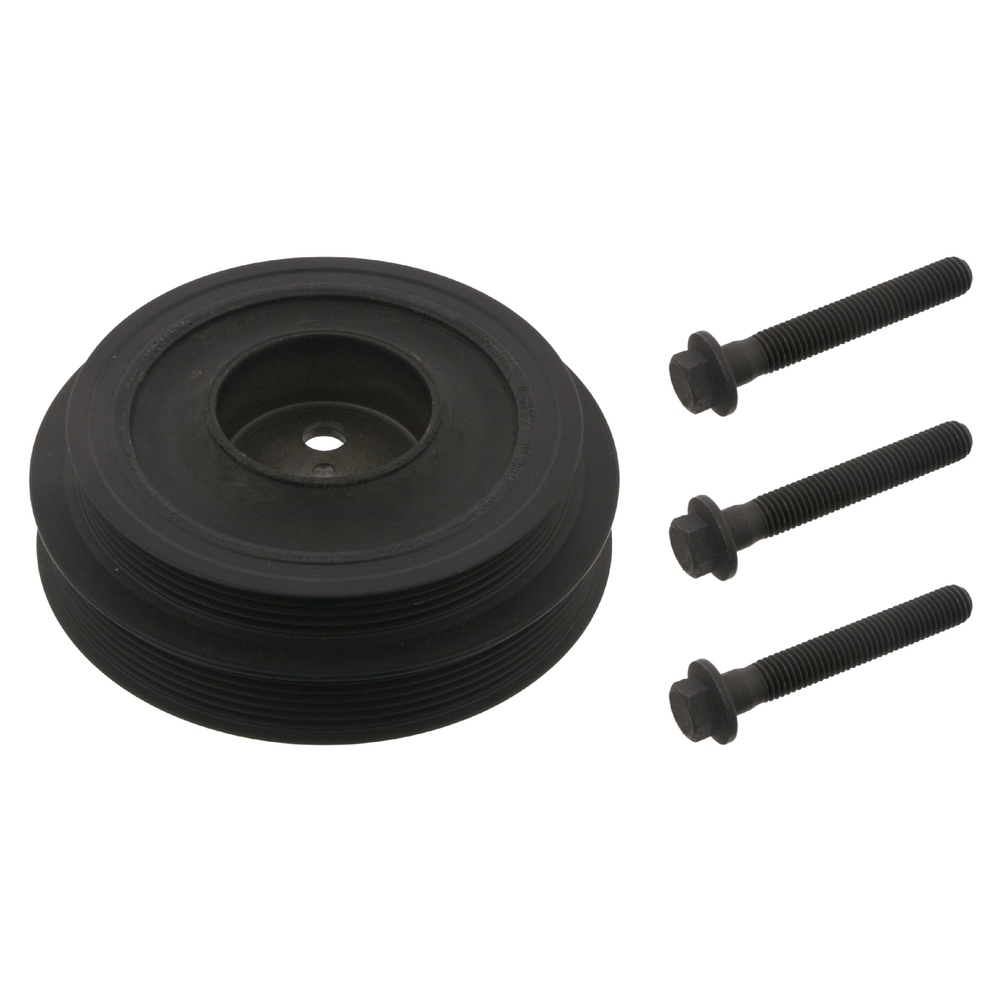FEBI BILSTEIN Crankshaft Pulley Ø: 145mm 36626 Belt Pulley, crankshaft FORD,Transit Mk6 Kasten (V347, V348, FA)