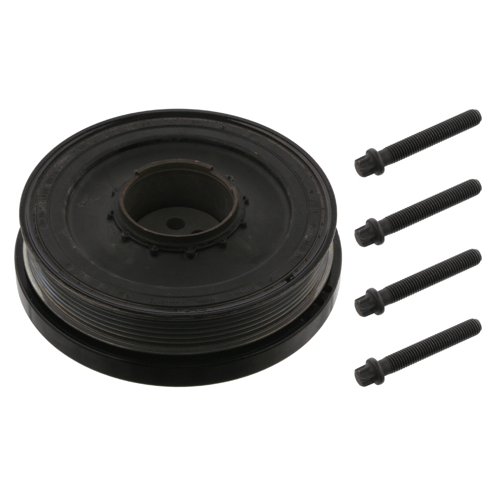 FEBI BILSTEIN Crankshaft Pulley Ø: 185mm 37420 Belt Pulley, crankshaft BMW,3 Touring (E91),3 Limousine (E90),5 Touring (F11),5 Limousine (F10)