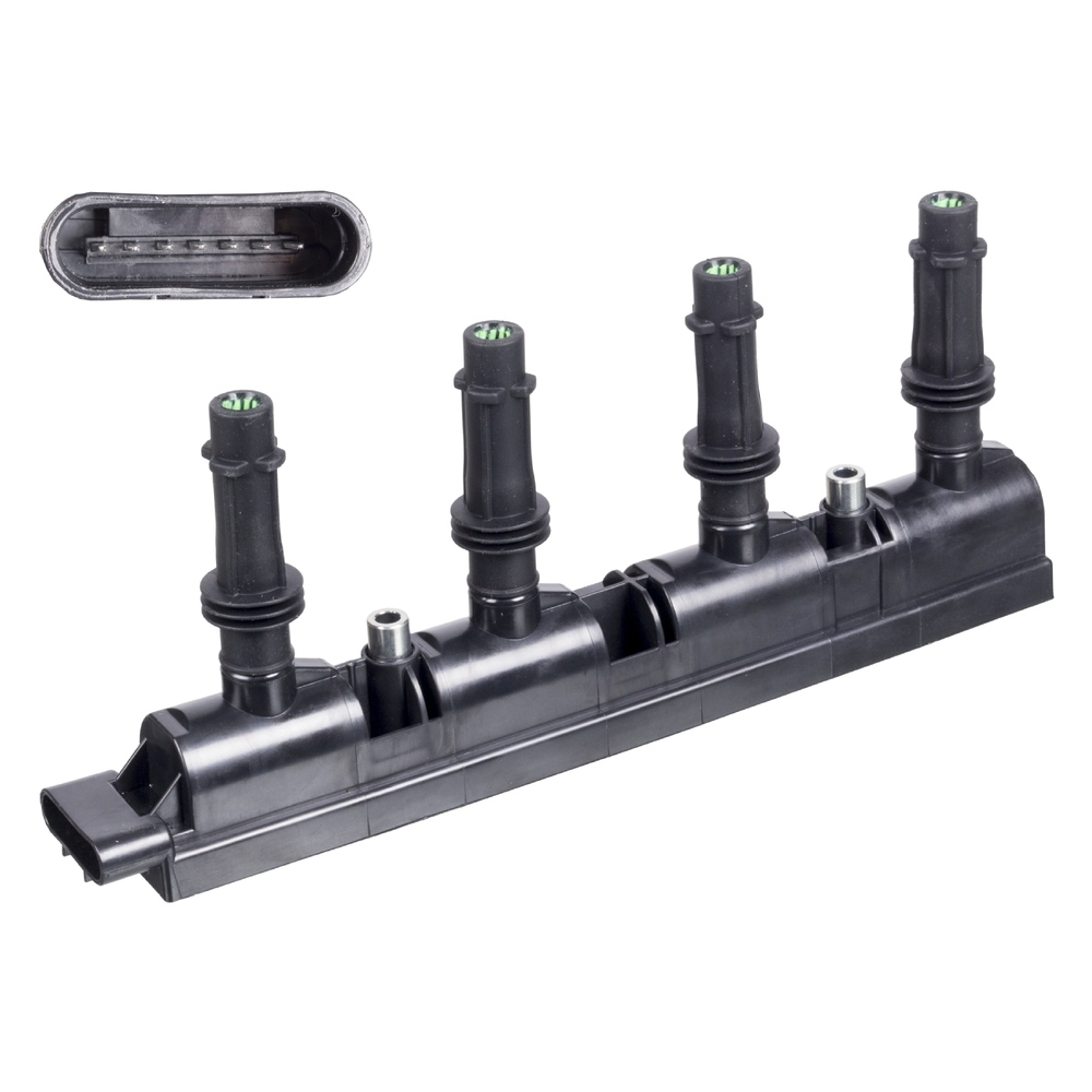 FEBI BILSTEIN Ignition coil OPEL,CHEVROLET,CADILLAC 37421 25195107,25198623,55562139 Coil pack,Ignition coil pack,Engine coil,Engine coil pack,1208092