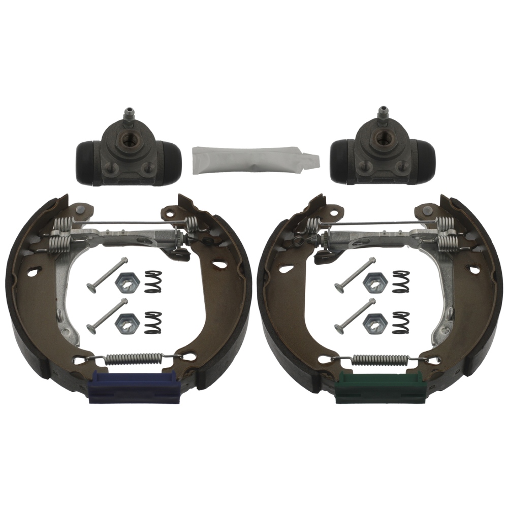 FEBI BILSTEIN Brake Set, drum brakes Rear Axle 37500  PEUGEOT,206 Schrägheck (2A/C),206+ Schrägheck (2L_, 2M_),206 Stufenheck,206 Kastenwagen