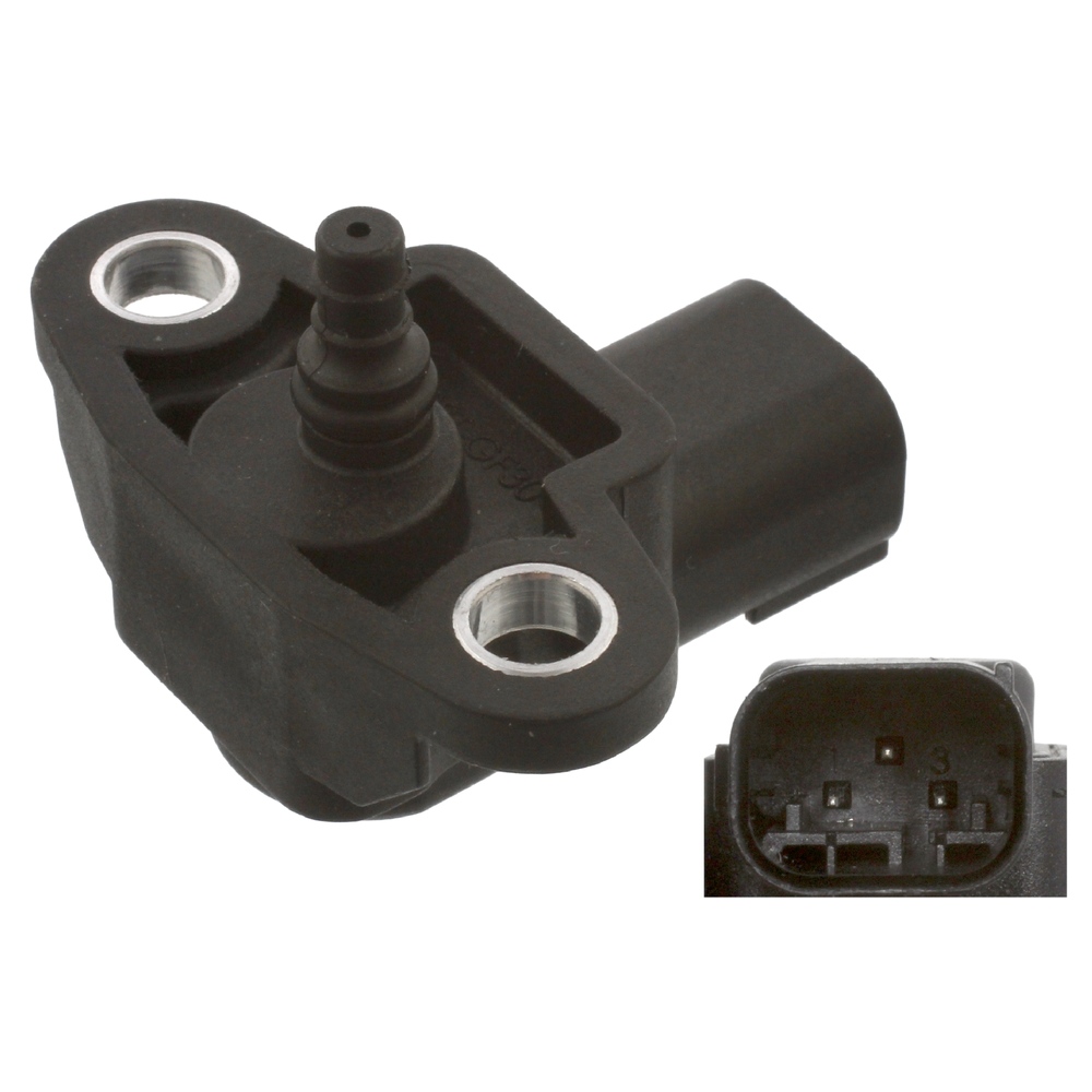 FEBI BILSTEIN Sensor, boost pressure MERCEDES-BENZ,SMART,JEEP 38494 05080345AA,05080345AB,5080345AB K05080345AA,05080345AA,K05080345AA,05080345AA
