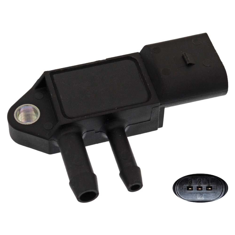 FEBI BILSTEIN Sensors 40767 Sensor, exhaust pressure VW,AUDI,SKODA,Golf V Schrägheck (1K1),Transporter V Bus (7HB, 7HJ, 7EB, 7EJ, 7EF, 7EG, 7HF, 7EC)