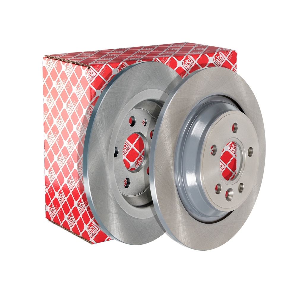 FEBI BILSTEIN Brake disc Rear Axle 43882 Brake rotor,Brake discs FORD,VOLVO,Focus Mk4 Turnier (HP),Kuga Mk3,Focus Mk4 Schrägheck (HN)