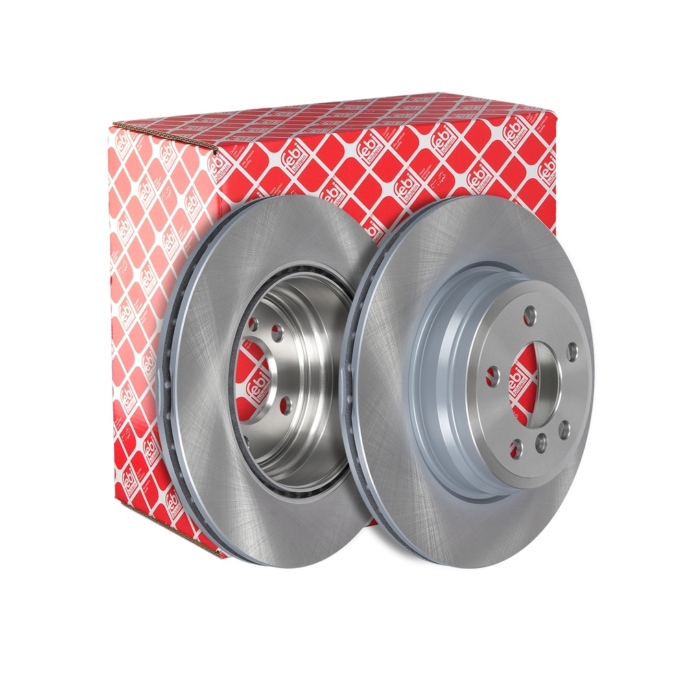 FEBI BILSTEIN Brake disc Rear Axle 43907 Brake rotor,Brake discs BMW,3 Touring (F31),3 Limousine (F30, F80),4 Gran Coupe (F36),3 GT (F34)
