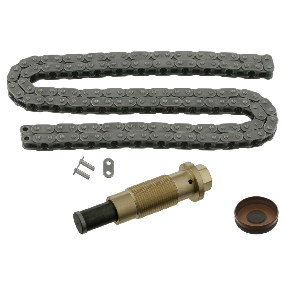 FEBI BILSTEIN Timing Chain Kit with chain lock 44505 MERCEDES-BENZ,E-Klasse Limousine (W211),C-Klasse Limousine (W204),C-Klasse T-modell (S204)