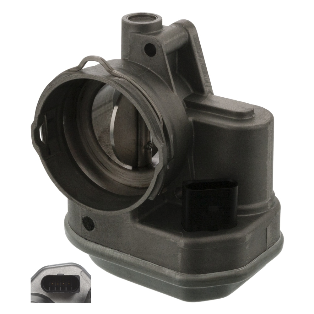 FEBI BILSTEIN Throttle 44945 Throttle Body,Throttle body VW,AUDI,SKODA,Golf IV Schrägheck (1J1),Golf V Schrägheck (1K1),POLO (9N_),TOURAN (1T1, 1T2)