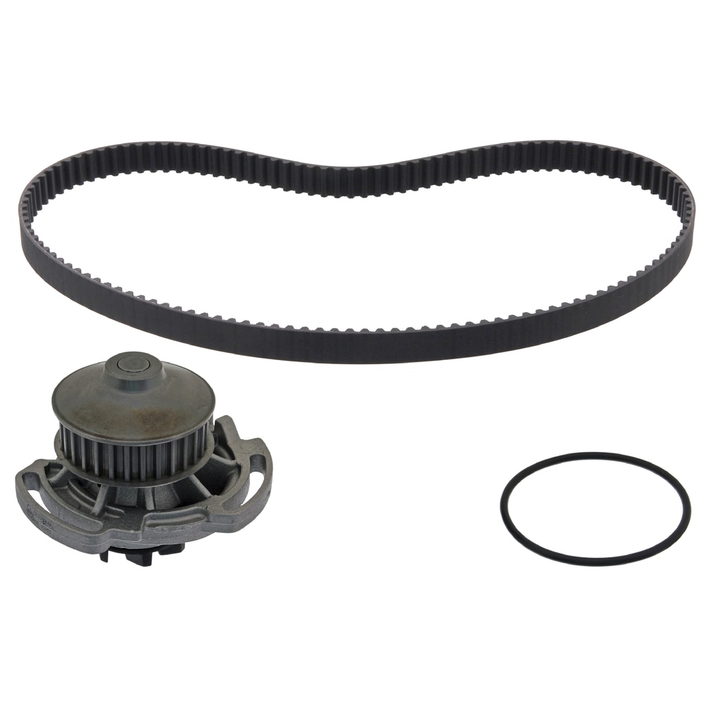 FEBI BILSTEIN Water Pump + Timing Belt Kit Number of Teeth: 128 45137 VW,SEAT,GOLF II (19E, 1G1),GOLF III (1H1),Polo Coupe (86C, 80)