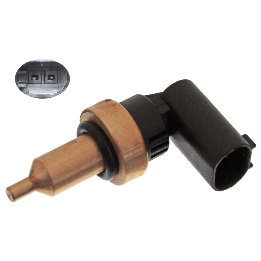 FEBI BILSTEIN Sender Unit, coolant temperature with seal ring 45443 MERCEDES-BENZ,SMART,JEEP,E-Klasse Limousine (W211),C-Klasse Limousine (W204)