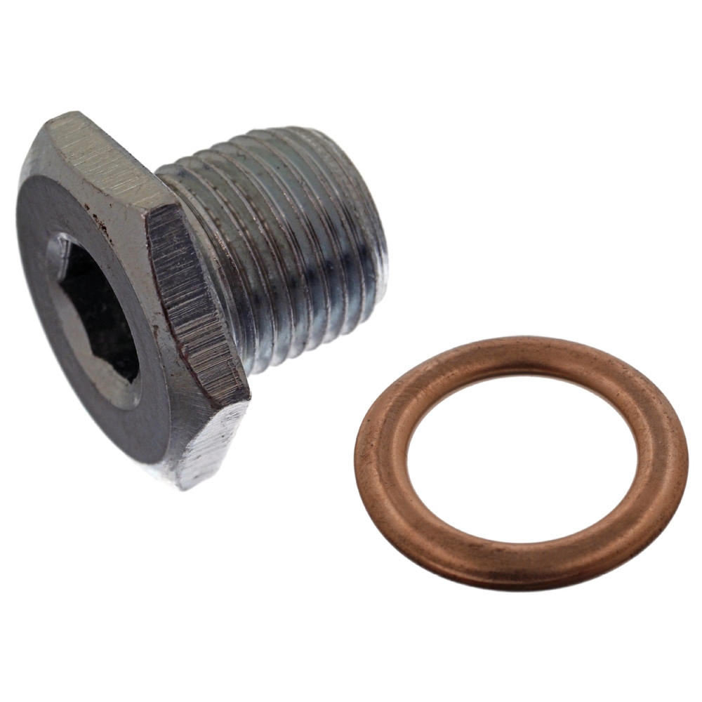 FEBI BILSTEIN Drain Plug Spanner Size: 8 47130 Oil Drain Plug,Oil Drain Plug, oil pan PEUGEOT,TOYOTA,CITROËN,206 Schrägheck (2A/C),206 CC (2D)