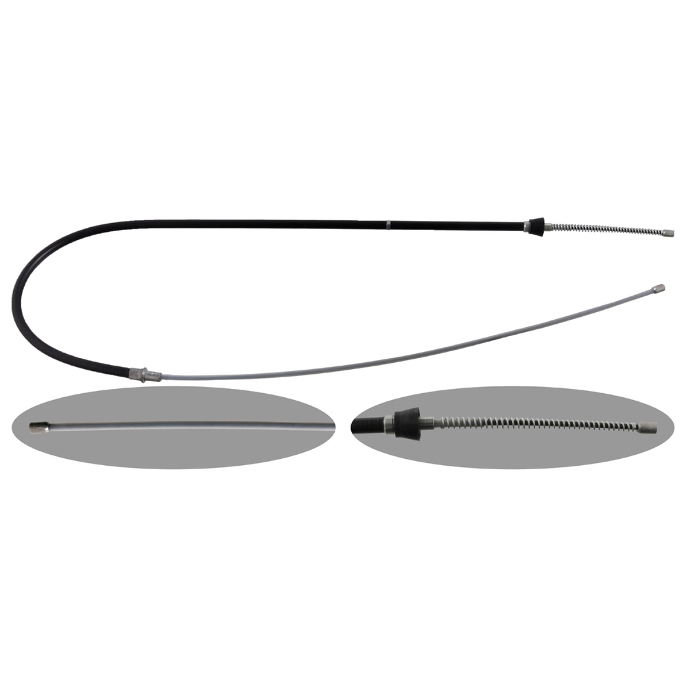 FEBI BILSTEIN Brake Cable VW,SKODA,SEAT 48302 1S0609721C,1S0609721E,1S0609721C Hand Brake Cable,Parking Brake Cable,Cable, parking brake 1S0609721E