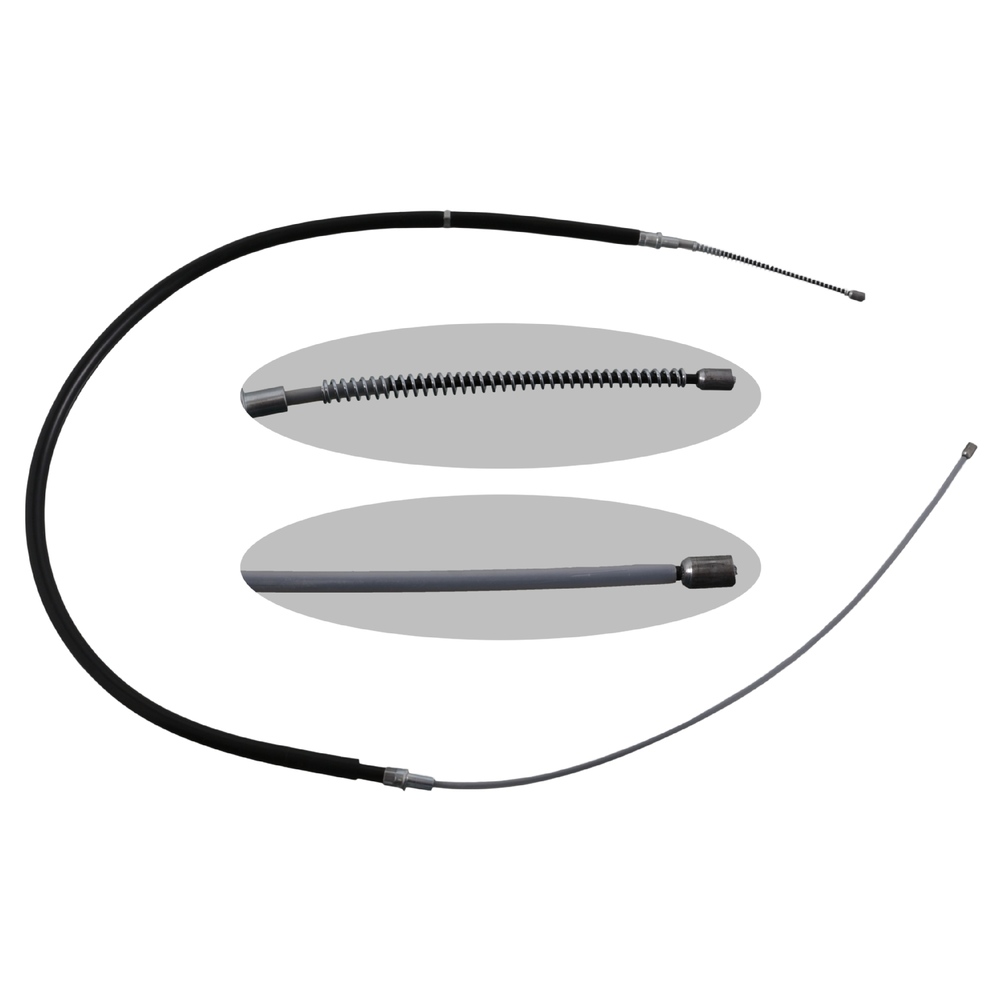 FEBI BILSTEIN Brake Cable VW,SKODA,SEAT 49623 6Q0609721D,6Q0609721J,6Q0609721N Hand Brake Cable,Parking Brake Cable,Cable, parking brake 6Q0609721D