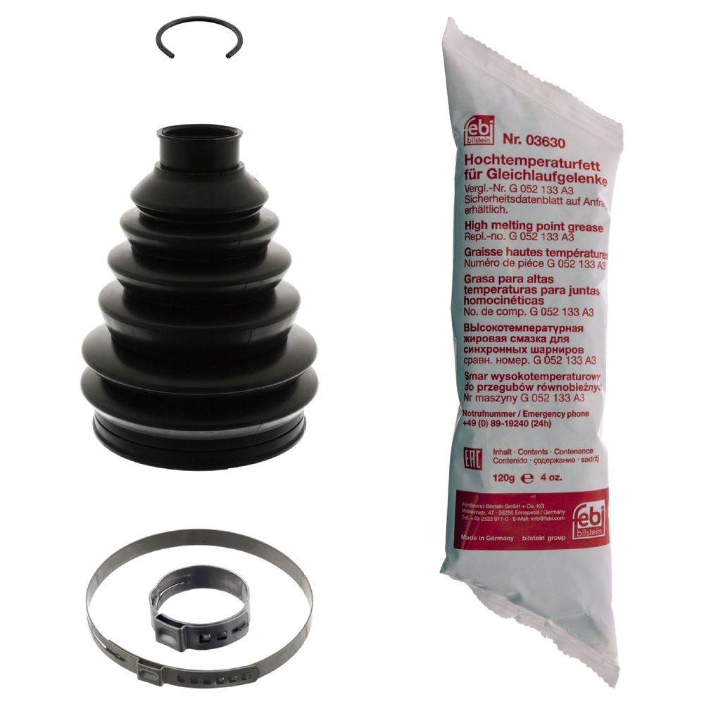 FEBI BILSTEIN CV Boot Front Axle 49881 CV Joint Gaiter,CV Joint Boot RENAULT,CLIO II (BB0/1/2_, CB0/1/2_),KANGOO (KC0/1_)