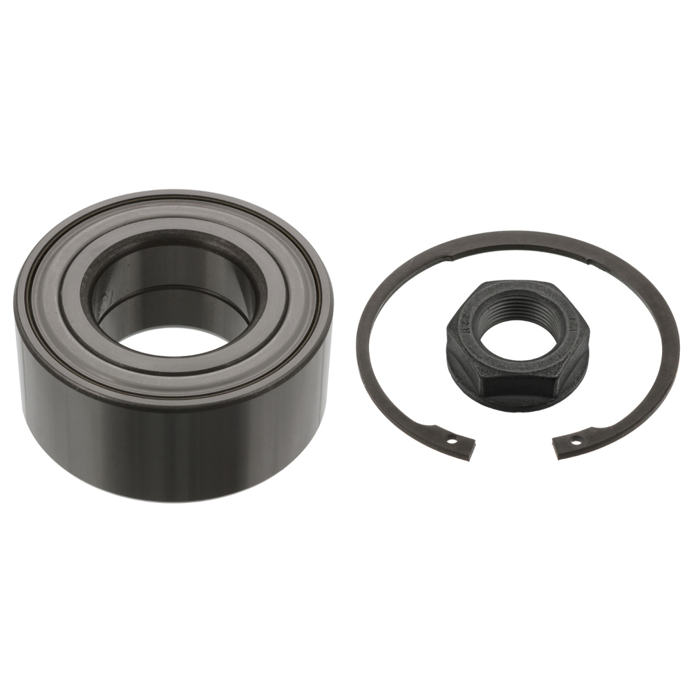 FEBI BILSTEIN Wheel bearing kit with axle nut 05543 Wheel hub bearing,Wheel bearing PEUGEOT,CITROËN,206 Schrägheck (2A/C),206 CC (2D),207 SW (WK_)
